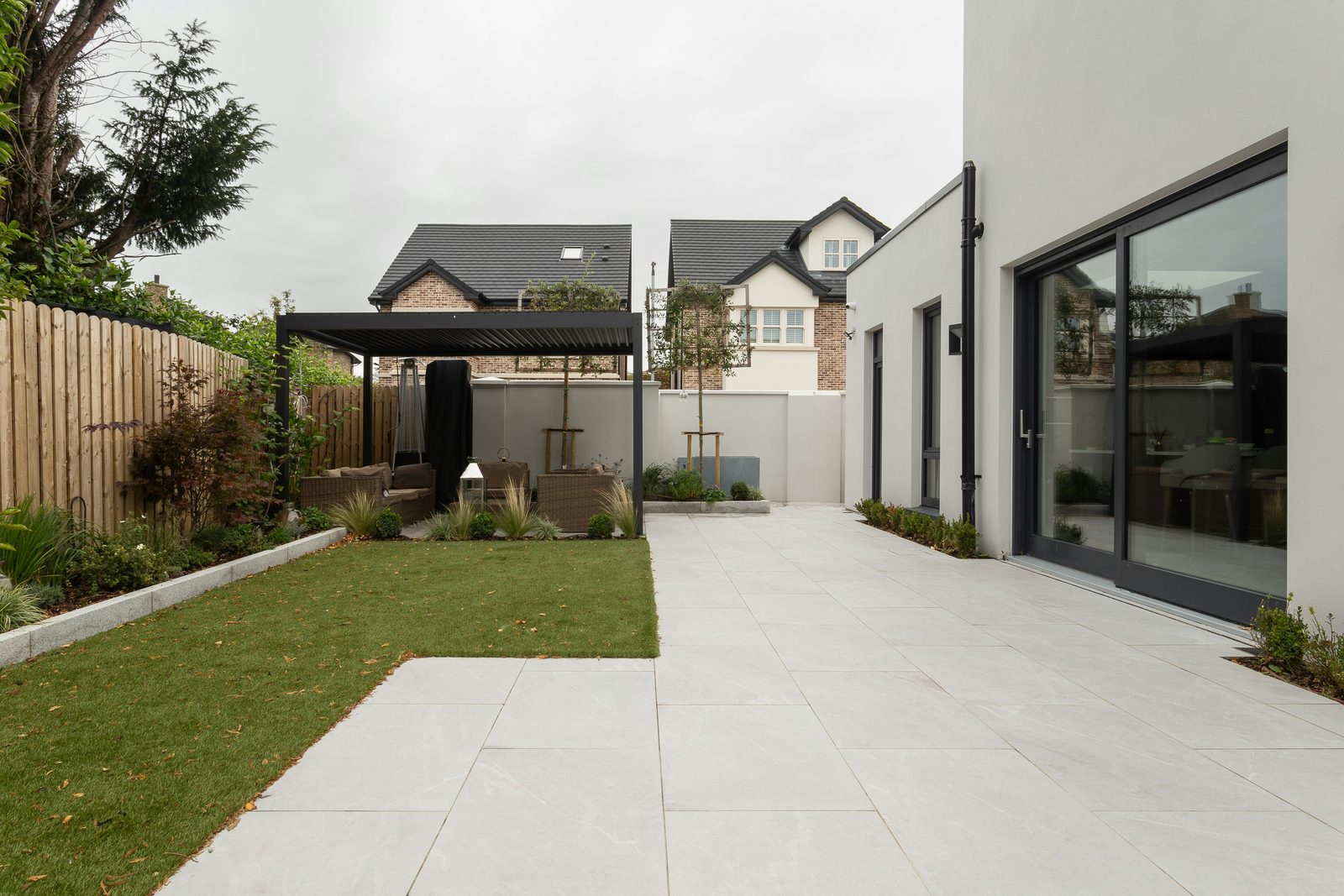 Interlock patio
