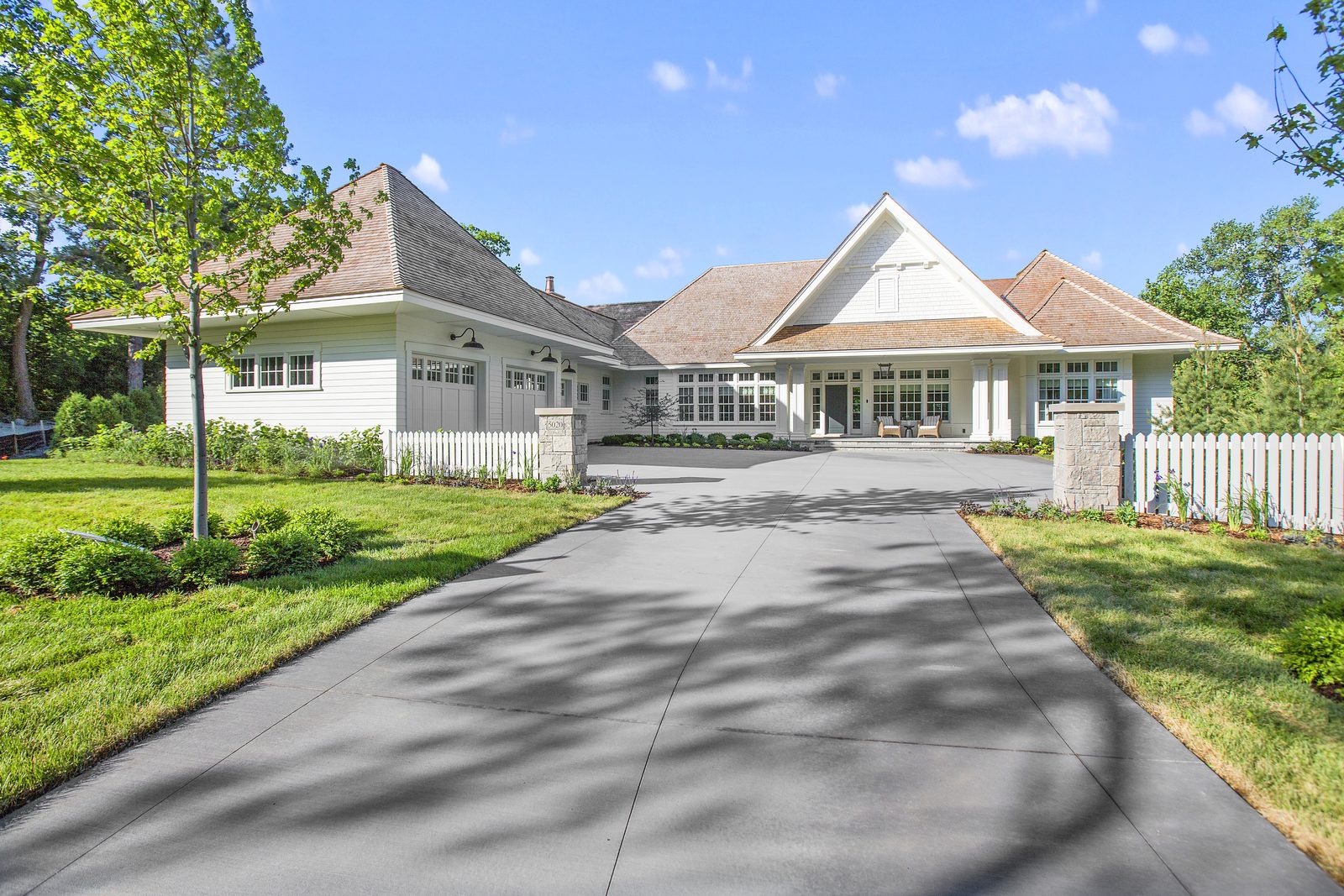 Residential driveway