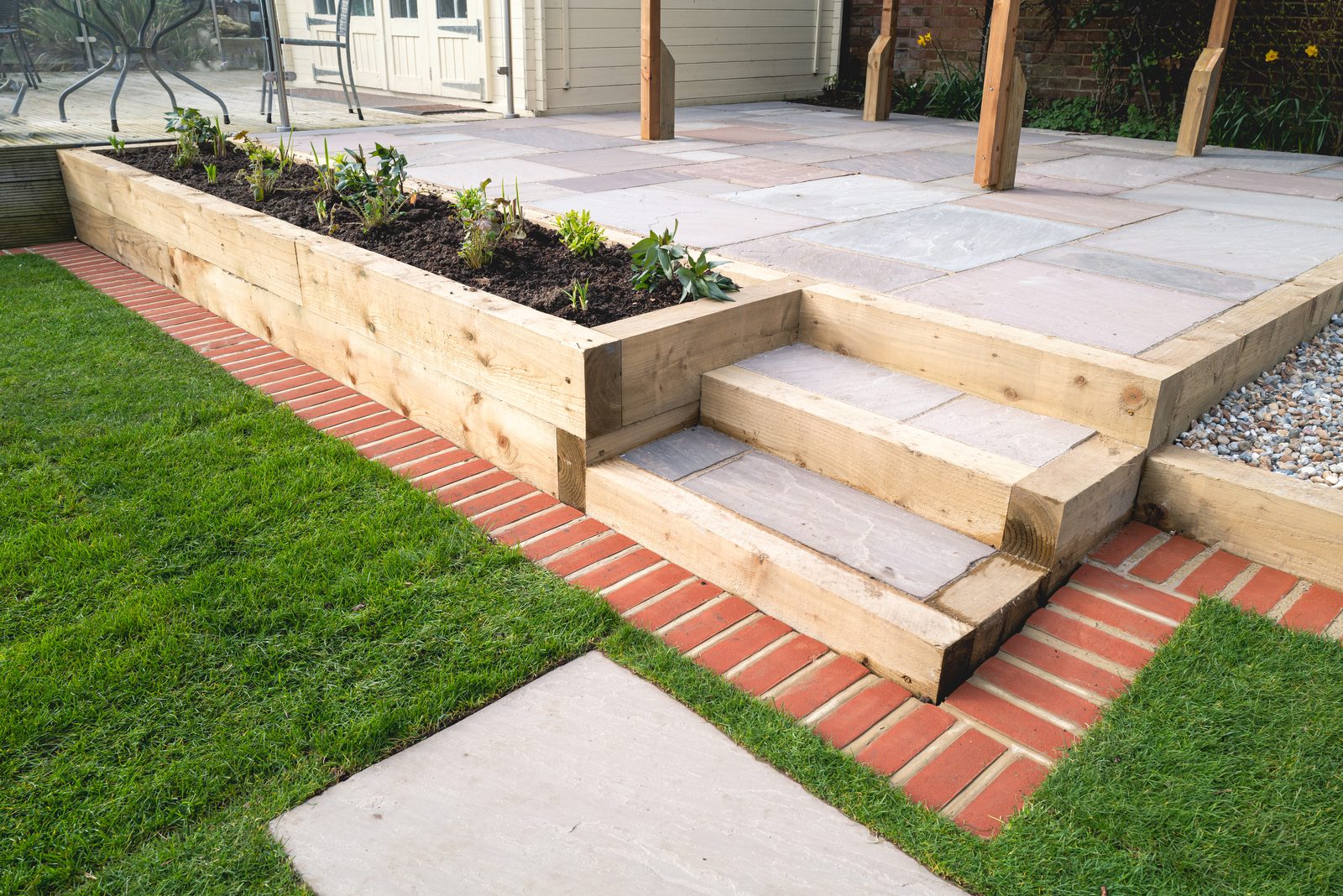 Steps & Walkways by Sand Stone Paving
